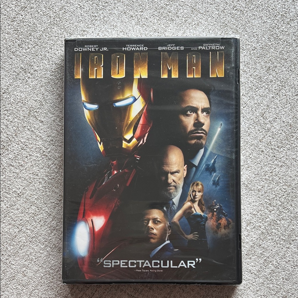 Disney x Marvel Iron Man DVD